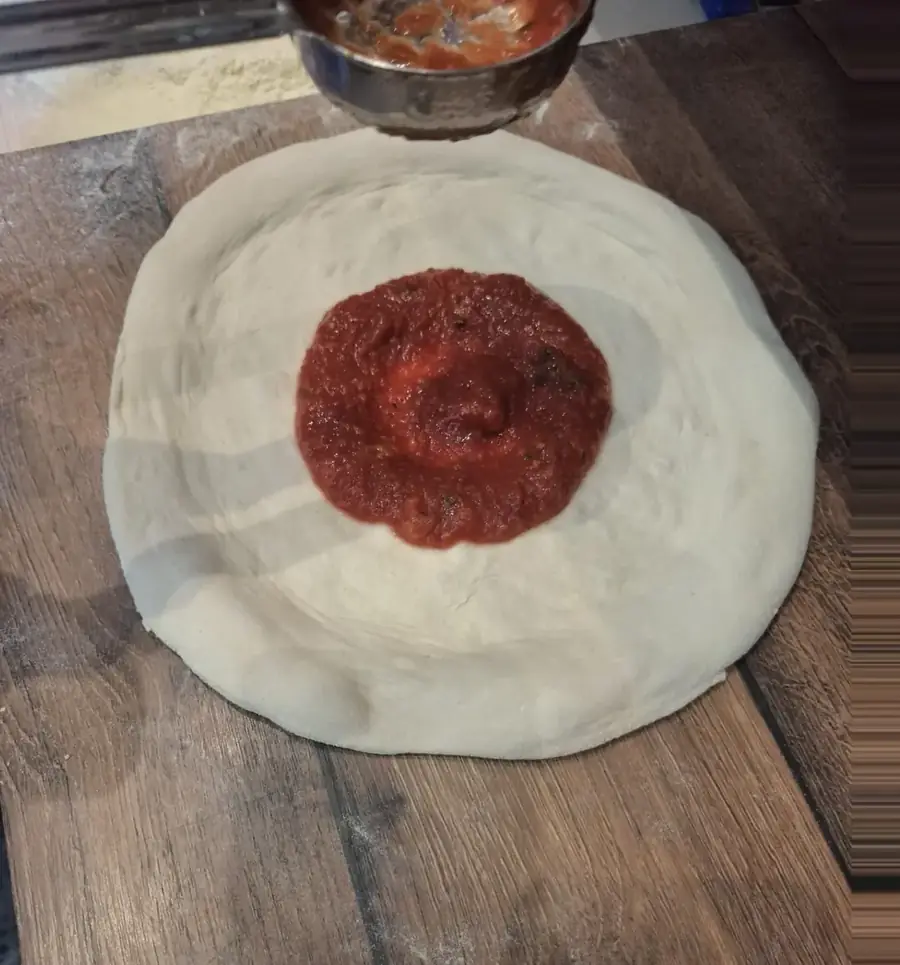 Omaka na sredini testa