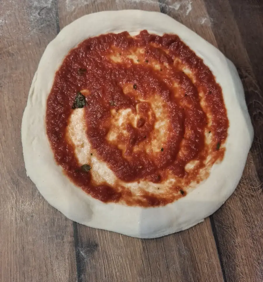 Omaka razmazana v spirali